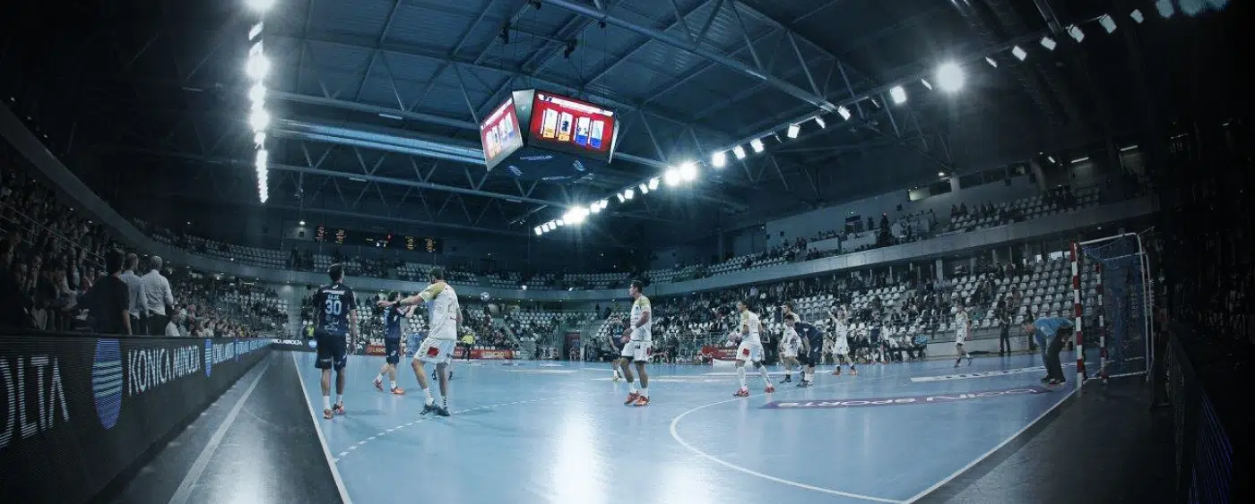 Sports hall display