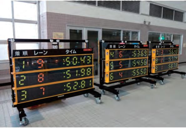 Built-Up Type Scoreboard — view 1